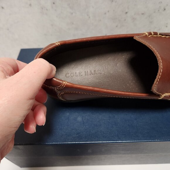 Cole Haan Keating Venetian II Loafer Men\'s Size 8.5 Chestnut C11404 main image 10
